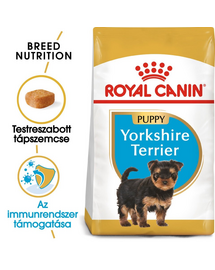 ROYAL CANIN YORKSHIRE TERRIER PUPPY 15 (2 x 7.5 kg) Yorkshire Terrier kölyök kutya száraz táp