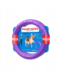 PULLER Micro dog training device gyűrű miniatűr kutyafajtáknak, 13 cm, 2 db.