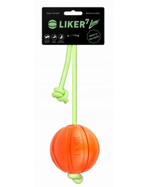 LIKER Lumi Dog toy labda világító zsinórra fűzve kutyáknak 7 cm