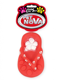PET NOVA DOG LIFE STYLE Flapper "Japonka" kutyajáték 15cm piros