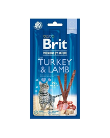 BRIT Premium by Nature Cat Sticks Turkey&Lamb 15 g