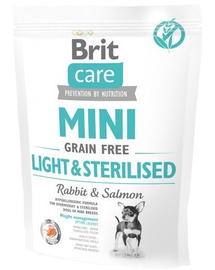 BRIT Care Grain Free Mini Light & Sterilised 400g