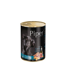 DOLINA NOTECI PIPER konzerv felnőtt kutyáknak bárányhússal, sárgarépával és barna rizzsel 400g
