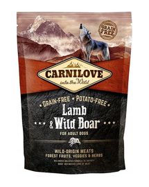 CARNILOVE kutya Adult bárány-vadhús 1,5 kg