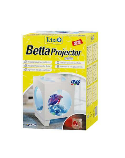 TETRA Betta Projector Készlet harcos halaknak, fehér