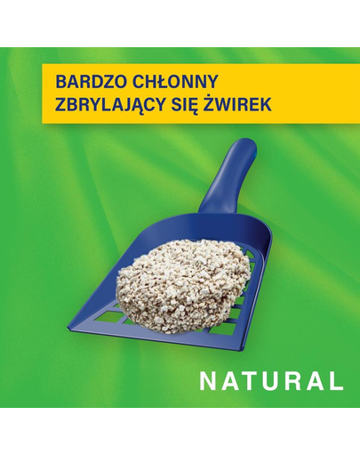 CATSAN Natural 8l csomós macskaalom