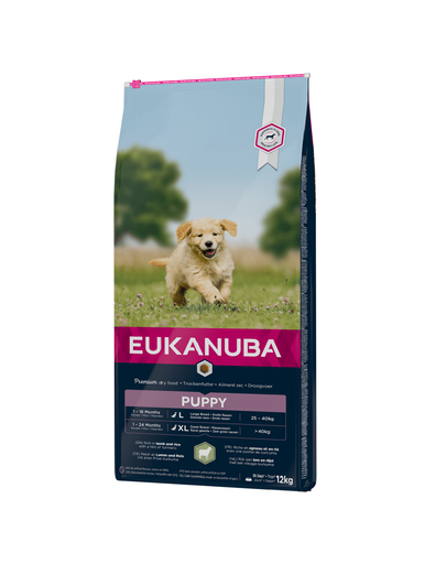 EUKANUBA Puppy All Breeds Lamb - Rice 12 kg
