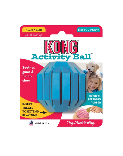 KONG Puppy Activity Ball S fogazó