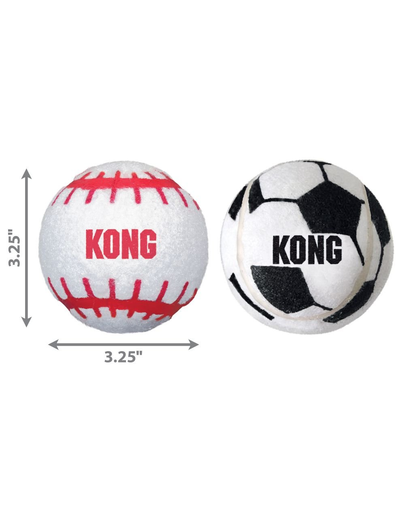 KONG Sport Balls L 2 darabok kutyalabda