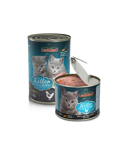 LEONARDO Kitten Quality Selection Baromfi 6 x 200 g