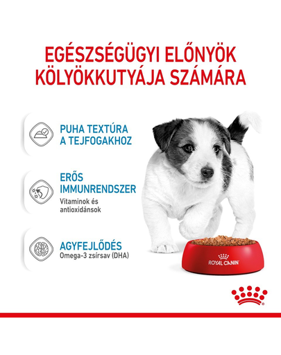 ROYAL CANIN Mini puppy 4x85 g nedves eledel szószban kölyökkutyáknak 10 hónapos korig, kistestű fajtáknak