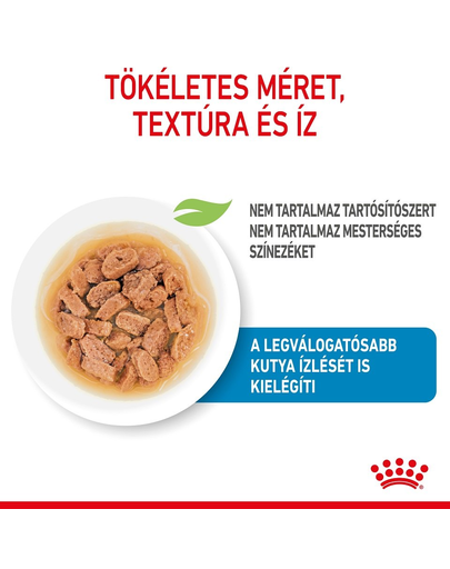 ROYAL CANIN Mini puppy 4x85 g nedves eledel szószban kölyökkutyáknak 10 hónapos korig, kistestű fajtáknak