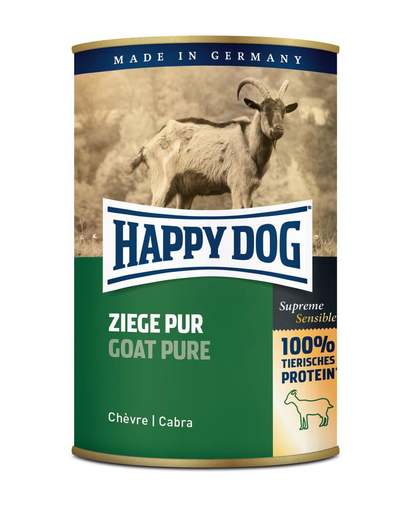 HAPPY DOG Kecskehús Ziege Pur 400 g