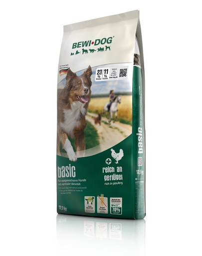 BEWI DOG Basic Baromfitakarmány 25 kg (2x12,5 kg)