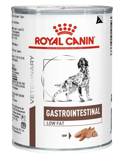 ROYAL CANIN Dog gastro intestinal low fat konzerv 12 x 410 g