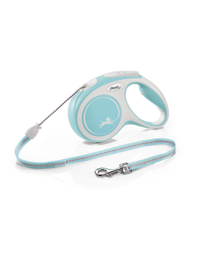 FLEXI New Comfort M Cord 5m light blue automata póráz