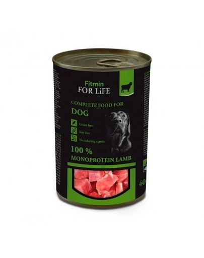 FITMIN For Life Dog Lamb 400 g