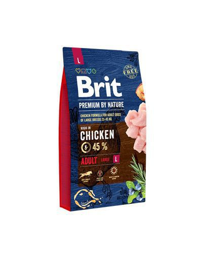 BRIT Premium By Nature Adult Large L Chicken 8 kg