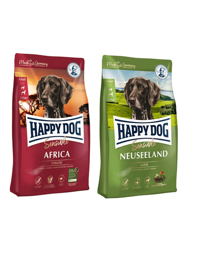 HAPPY DOG Supreme africa 12.5 kg + Supreme Neuseeland 12.5 kg