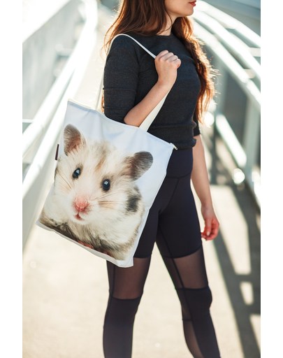 FERA Klasszikus bevásárlótáska Hamster