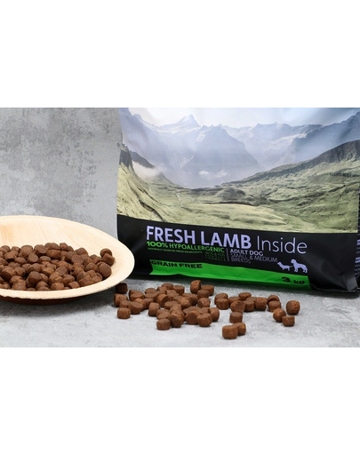 COUNTRY&NATURE Lamb with Turkey Recipe 9 kg Kis és közepes fajtájú kutyatáp Bárány és pulyka