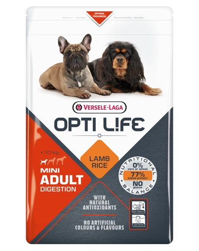 VERSELE-LAGA Adult Digestion Mini kisméretű kutyáknak érzékeny emésztőrendszerrel  7,5 kg