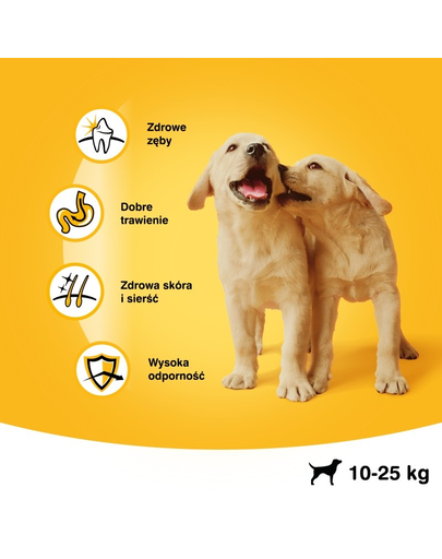 PEDIGREE Vital Protecion Junior közepes méretű kutyáknak csirke 15 kg