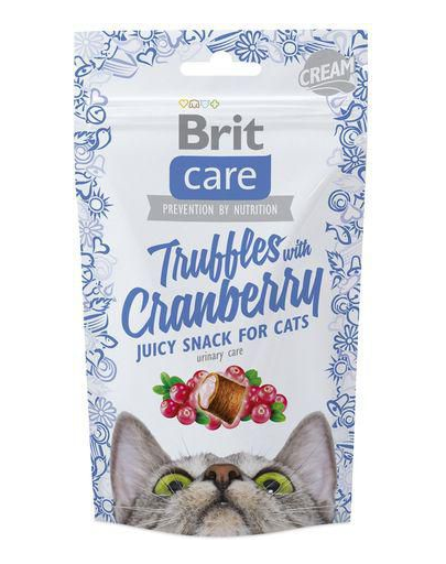 BRIT Care Cat Snack Truffles Cranberry 50g
