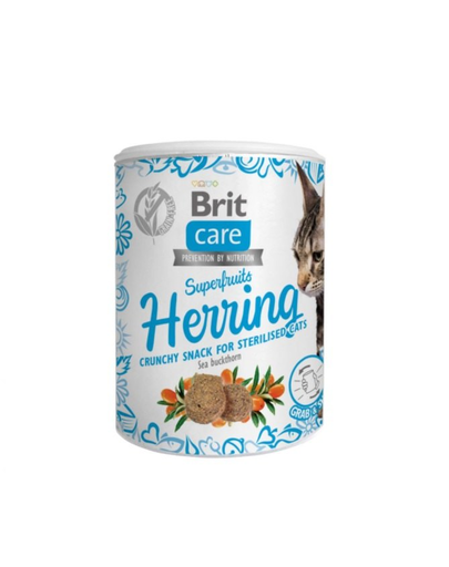 BRIT Care Cat Snack Superfruits herring 100 g