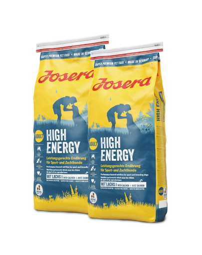 JOSERA Dog High energy aktív kutyáknak 30 kg (2 x15 kg)
