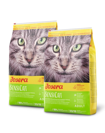 JOSERA SensiCat érzékeny macskáknak 20 kg (2 x 10 kg)