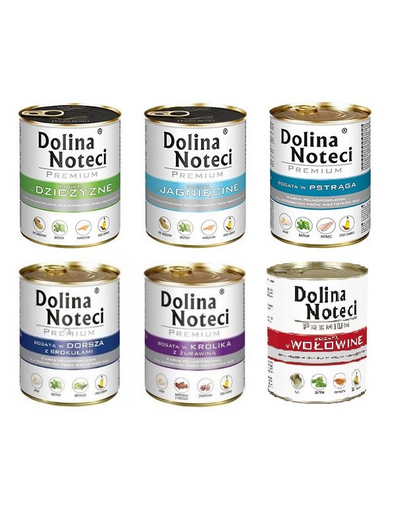 DOLINA NOTECI Vegyes ízek baromfi nélkül 30x800 g