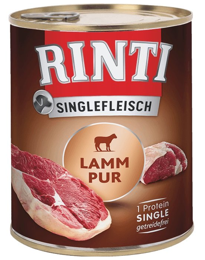 RINTI Singlefleisch Bárány Pure 800 g
