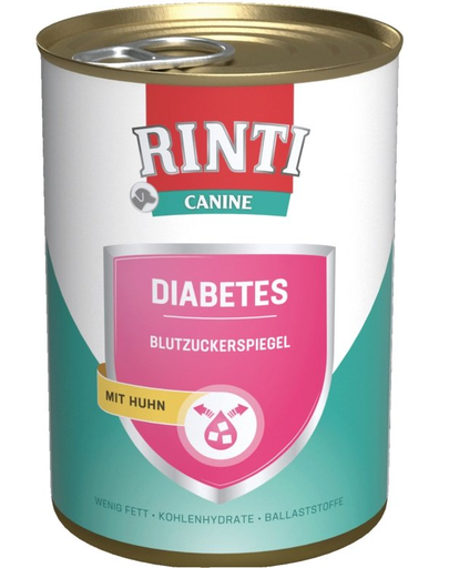 RINTI Canine Diabetes Chicken Csirke 400 g