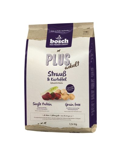 BOSCH Plus Strucc és burgonya 25 kg (2 x 12,5 kg)