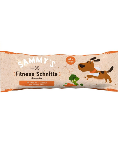 BOSCH SAMMY’S Fitness Slice brokkoli & sárgarépa szelet 25 g