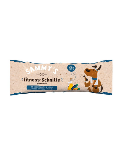 BOSCH SAMMY’S Fitness Slice Baton Kagyló & Lazacolaj 25 g