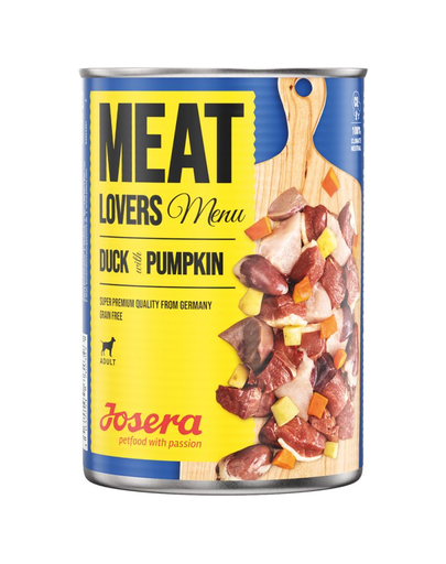 JOSERA Meatlovers Menu Duck & pumpkin 400 g