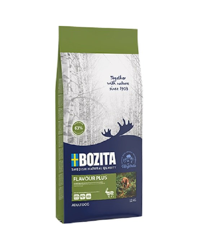 BOZITA Flavour Plus 12 kg válogatós kutyáknak 12 kg