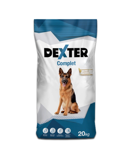 REX Dexter Complete 20kg nagy fajtájú kutyaeledel