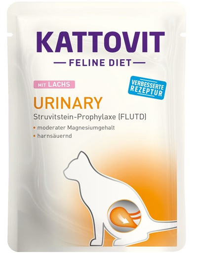 KATTOVIT Feline Diet Urinary Salmon lazac 85 g