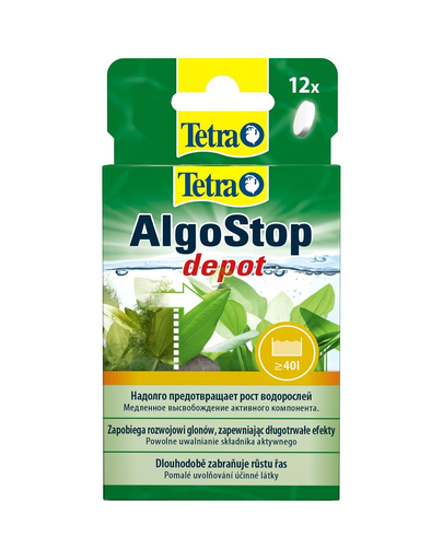 TETRA AlgoStop Depot 12 tabletta antiglon tabletta