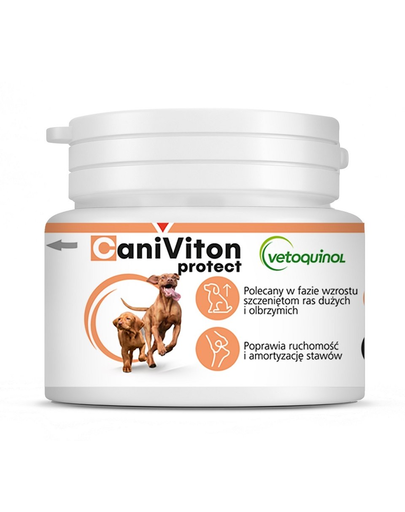 VETOQUINOL Caniviton protect 30 tabletta nagy és óriás kutyafajták ízületeire