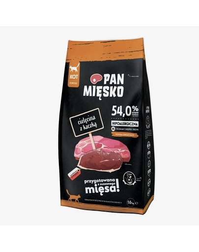 PAN MIĘSKO Borjúhús kacsával M 1.6kg