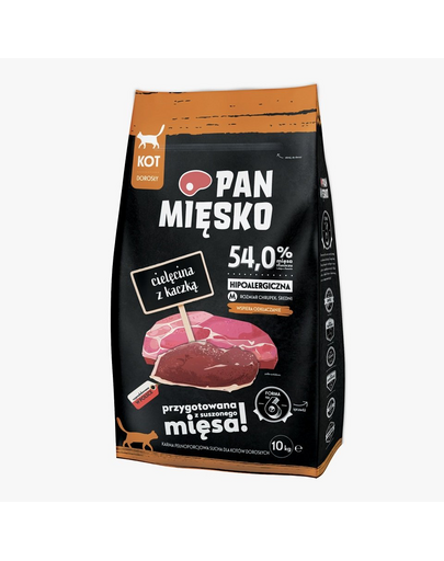 PAN MIĘSKO Borjúhús kacsával M 10kg