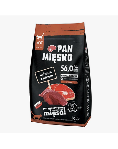 PAN MIĘSKO Marhahús szarvassal M 10kg