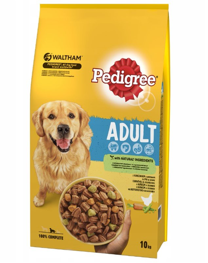 PEDIGREE Adult Csirke és zöldség 2.6kg