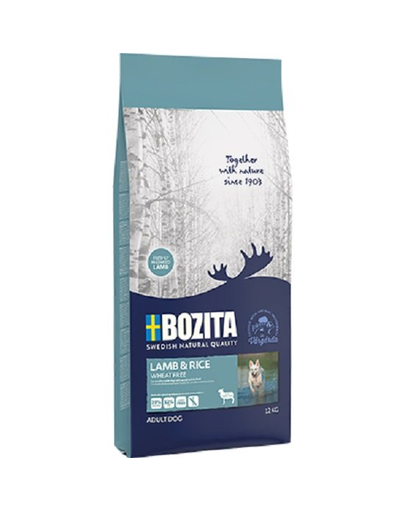 BOZITA Lamb & Rice Wheat Free 12 kg
