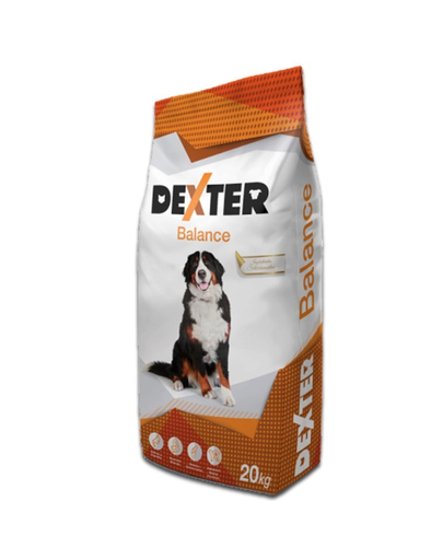 REX Dexter Balance 20kg szárazeledel felnőtt kutyáknak vitaminokkal