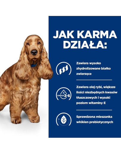 HILL'S Prescription Diet Canine z/d 370 g élelmiszer-intoleranciák esetén